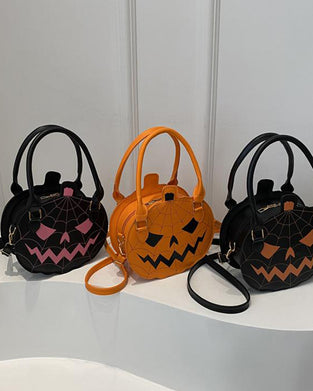 2026 Halloween Gresskarveske – Søt Tverrover & Skulderveske For Kvinner