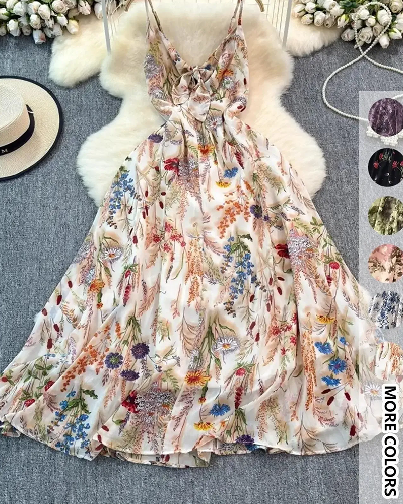 Kjole Casual Kamisol Lang