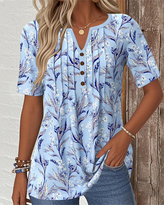 Bluse Fresh V-Hals