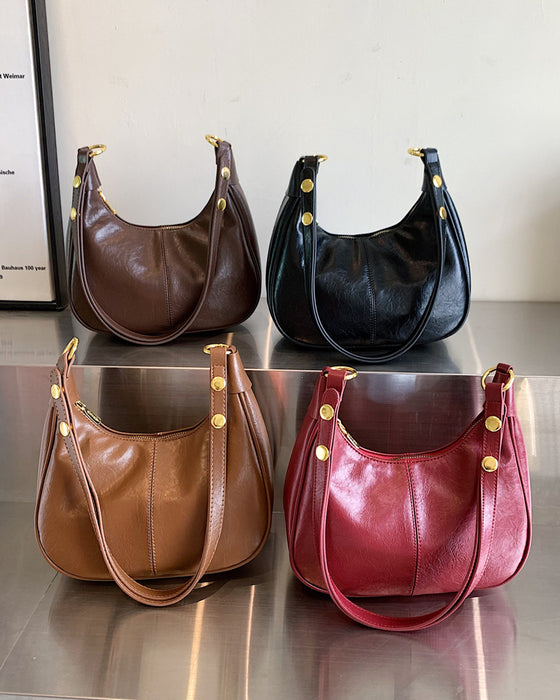 Veske Vokset Lær Armhule