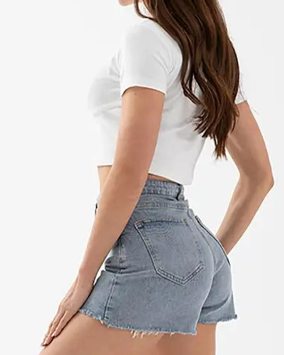 Shorts Kors Midje Denim