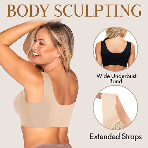 Ultimate Lift Helfigur Sømløs BH med utklippet blonder