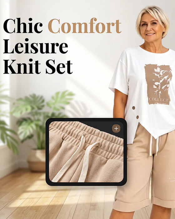 Set Kort Erme T-Skjorte Og Shorts