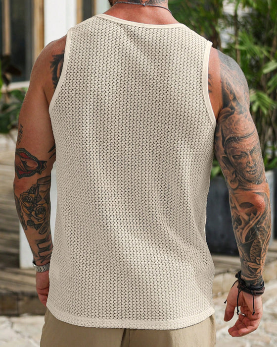 Tank Topp Nett Hul Ut