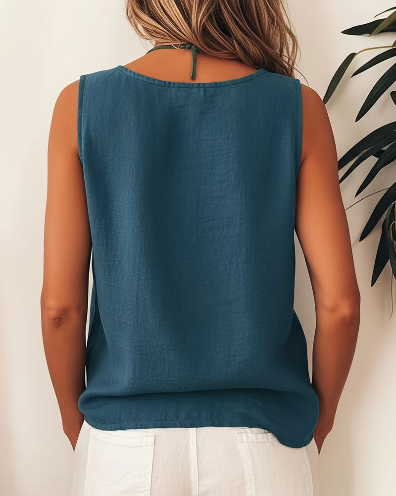 Tank Topp A Casual Knapping Foran