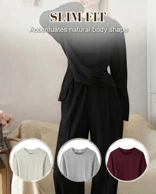 🍂Høsttilbud💕Dame-sett i flere farger – supermykt og koselig