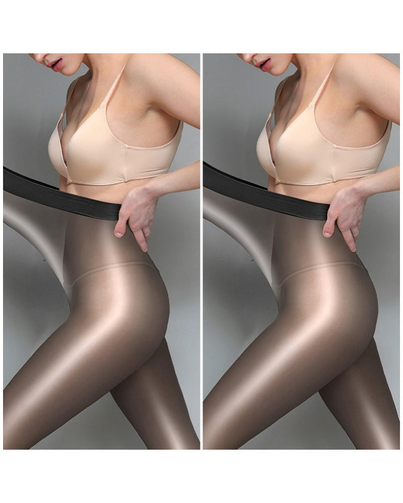 Glinsende Transparent Strømper For Kvinner