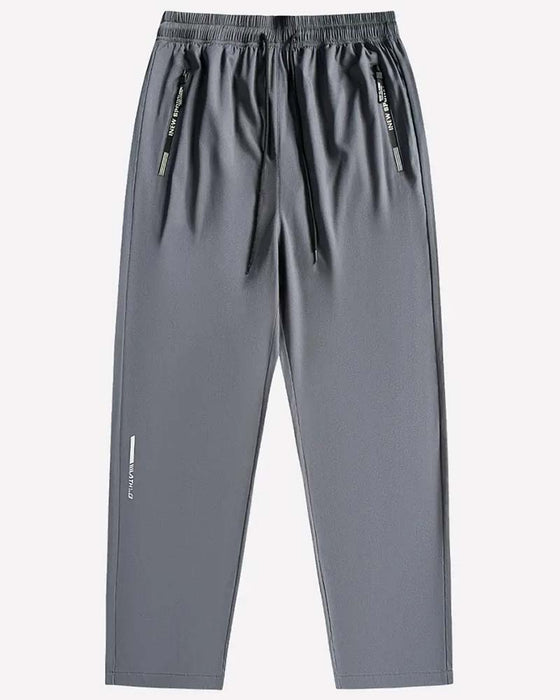 Bukser Elastisk Midje Bokstav Trykk Athletic