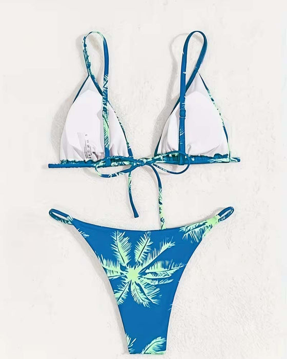 Bikini Spagettistropp Lav Midje
