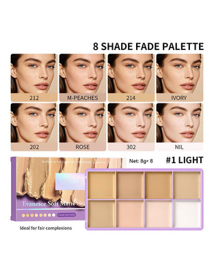 8-Fargers Concealer Palett