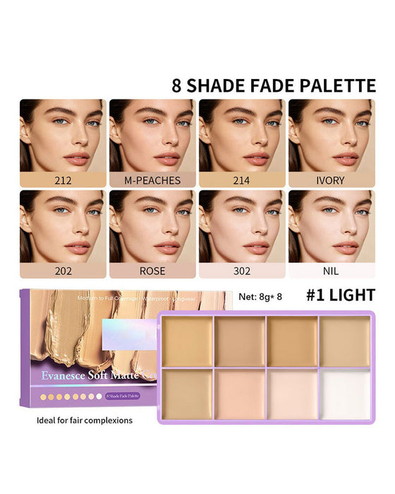 8-Fargers Concealer Palett