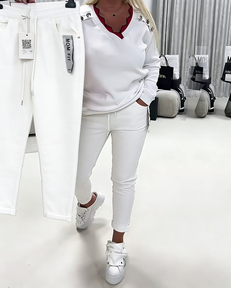 Bukser Mote Stretch Togglesnor