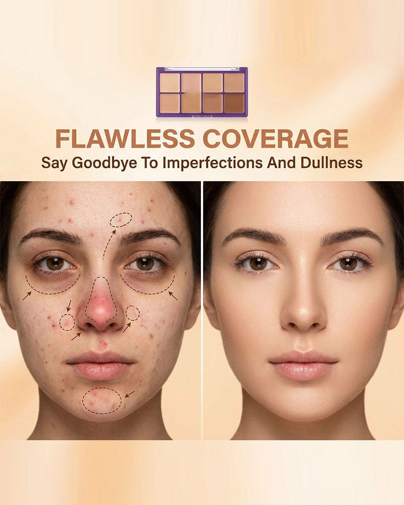 8-Fargers Concealer Palett
