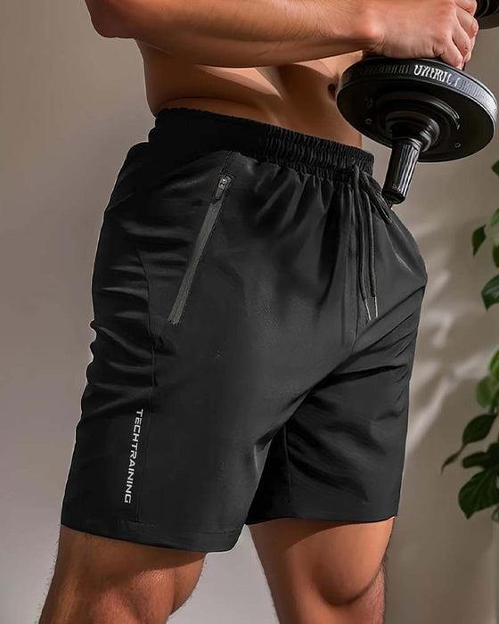 Shorts Menn Pustende Rasktørkende Atletisk
