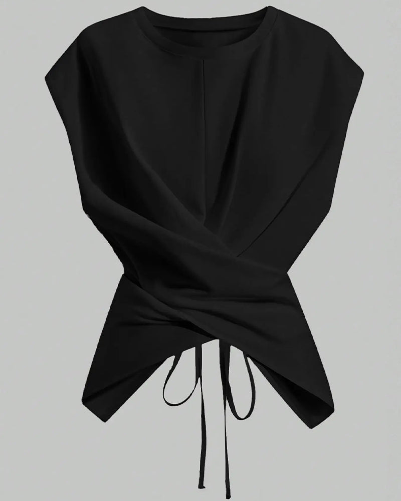 Topp A Korsstropp Fald Croppet