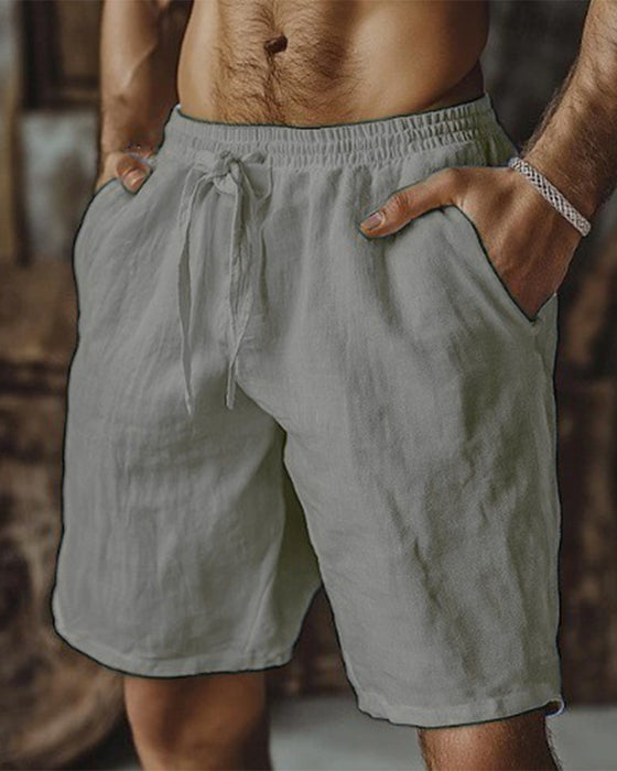 Shorts Snøring Elastisk Midje