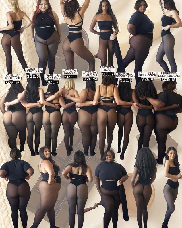 Fôrede Shaping-Leggings Med Én Søm