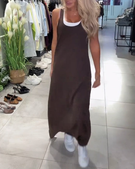 Kjole Slimmende Selger Casual