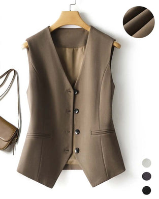 Vest Tettsittende Midjekniping Dress