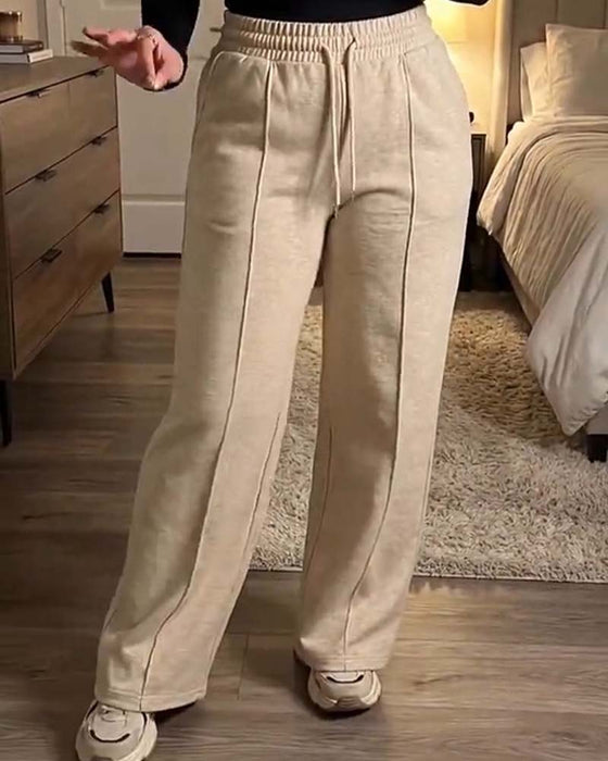 Sweatpants Dragsnor Rett Ben