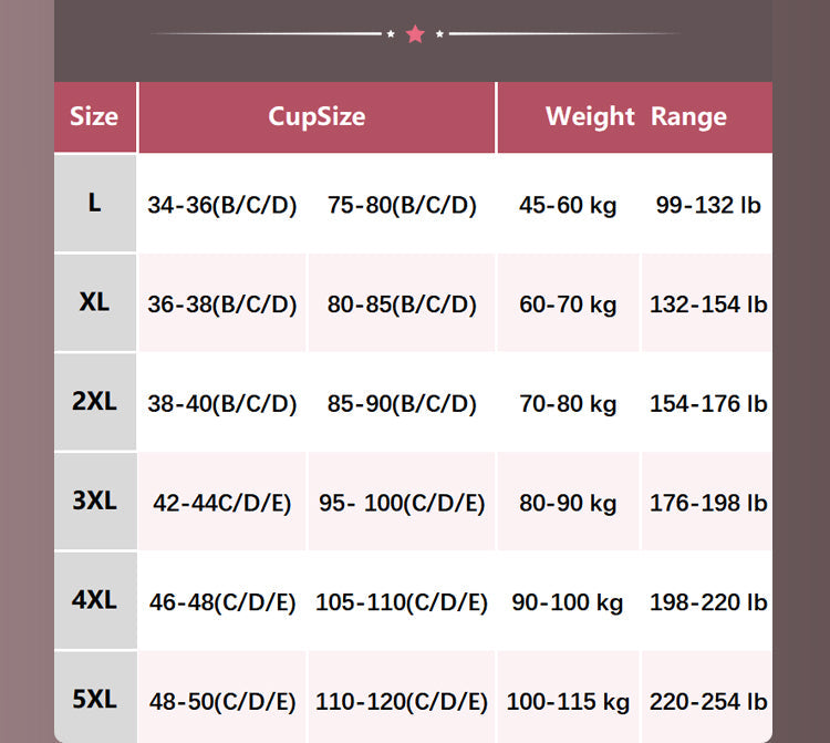 Sexy Push-Up Bh Uten Bøyle