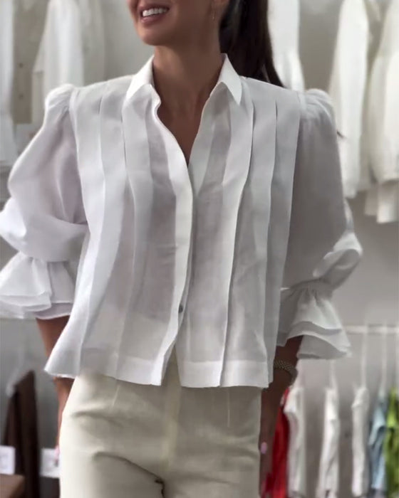 Skjorte Pufferm Rysj