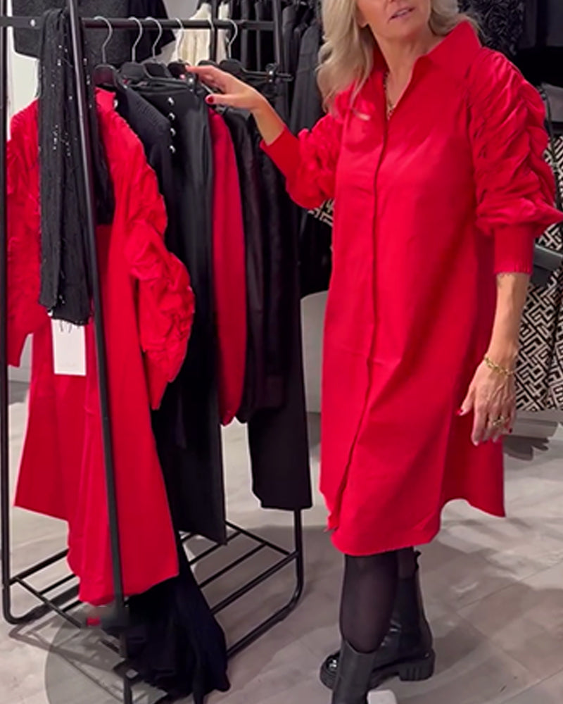 Kjole Jakkeslag Mote Skjorte