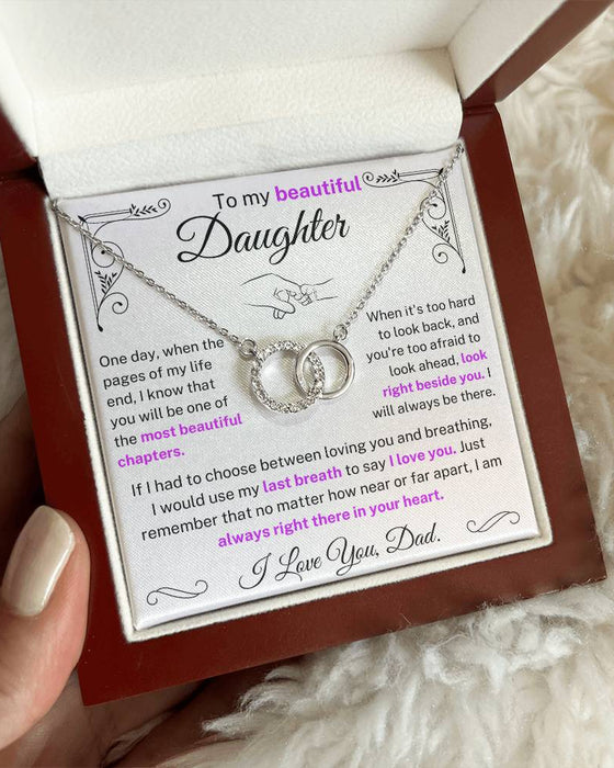 Halskjede Med Doble Ringer