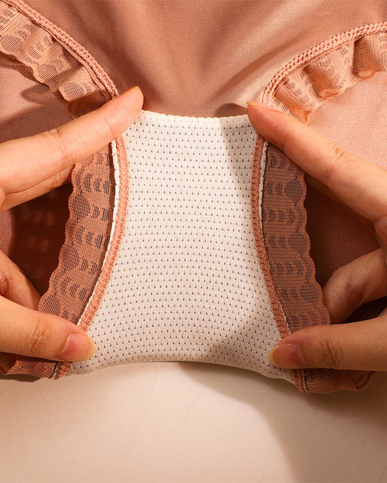 Høytaljede Blonde Truser For Kvinner