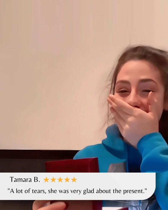 Halskjede Med Doble Ringer