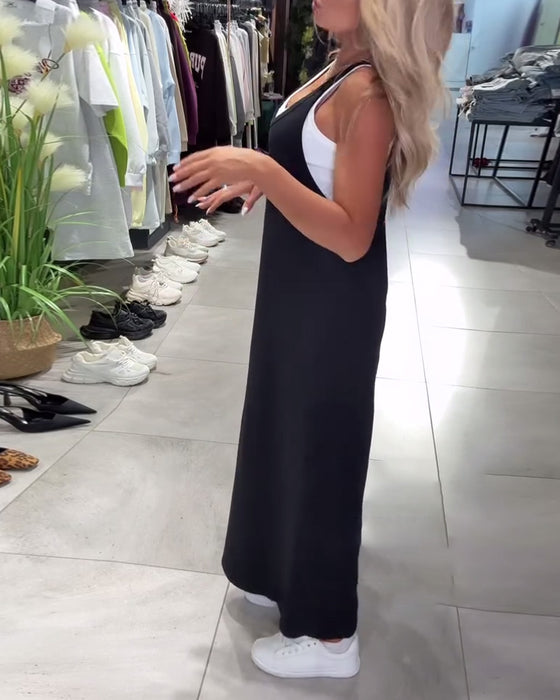 Kjole Slimmende Selger Casual