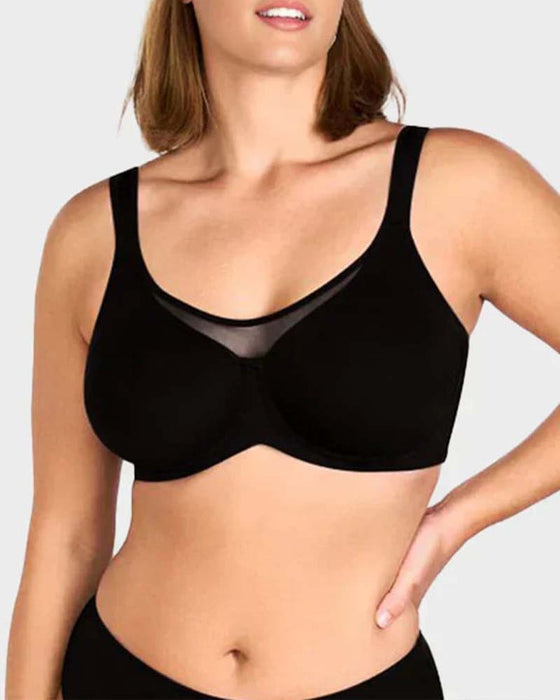 Bh Mesh Sammenføyd Bh-Tråd Push-Up