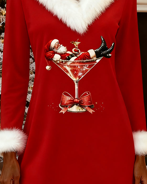 Kjole Pelskrage Jules Trykk