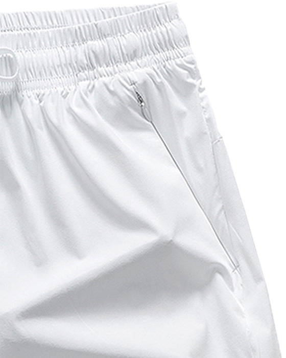 Shorts Menn Elastisk Midje Lomme Hurtigtørkende Is-Silke Sport