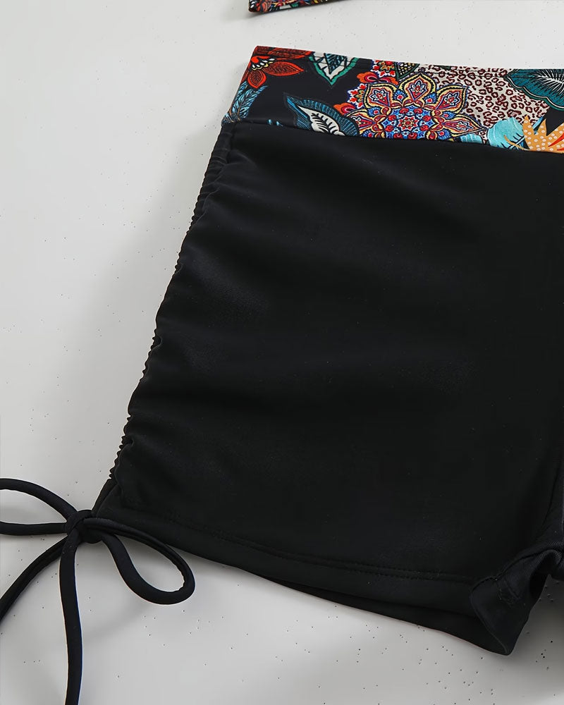 Bikini Bh-Stil Todelt Trykt