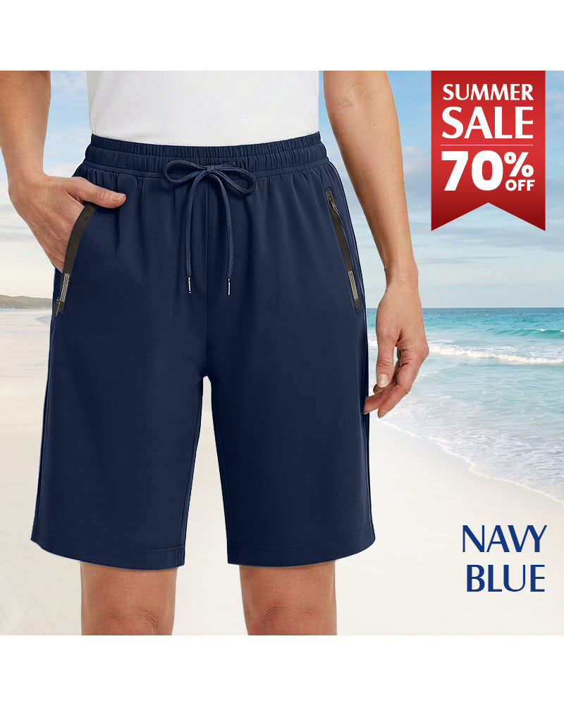 Shorts Elastisk Midje Snor Rasktørkende