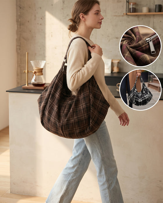 Veske Casual Stor Kapasitet Kryssband Tote