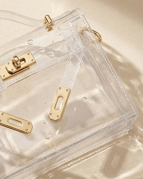 Veske Dame Transparent Gelé