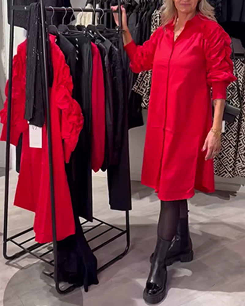 Kjole Jakkeslag Mote Skjorte