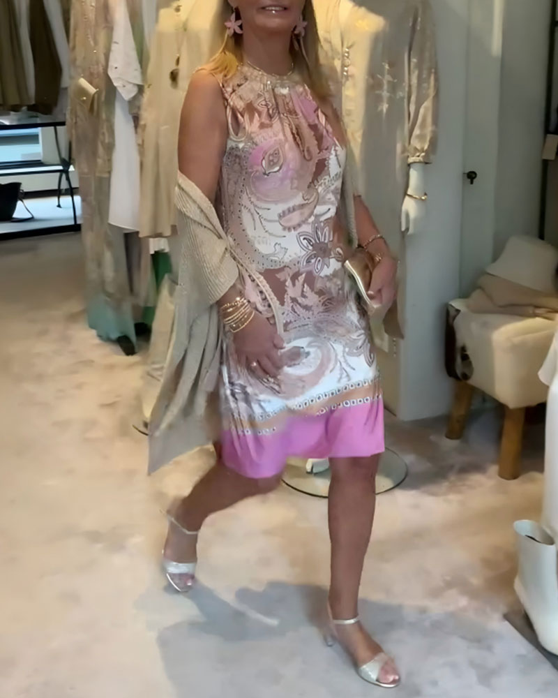 Kjole Rosa Erme løs