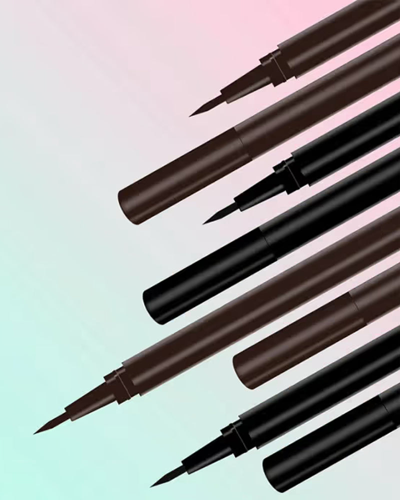 Flytende Eyeliner Vanntett Ultra Tynn Spiss Rasktørkende