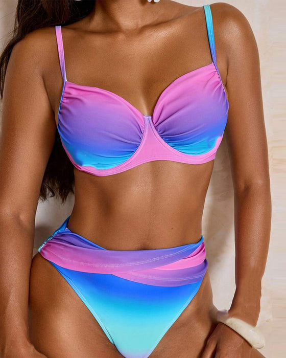 Bikini Gradient Push-Up Bh Sexy