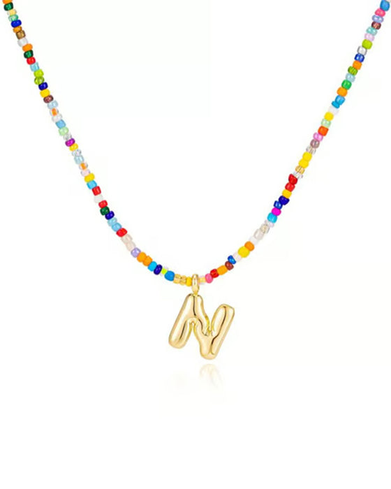 Fargerik Boho Halskjede for Kvinner