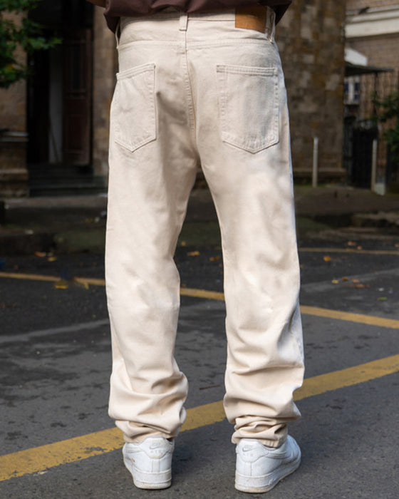 Jeans Herre Casual Rett