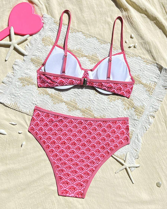 Bikini Sexy Seler Trekant Mønster