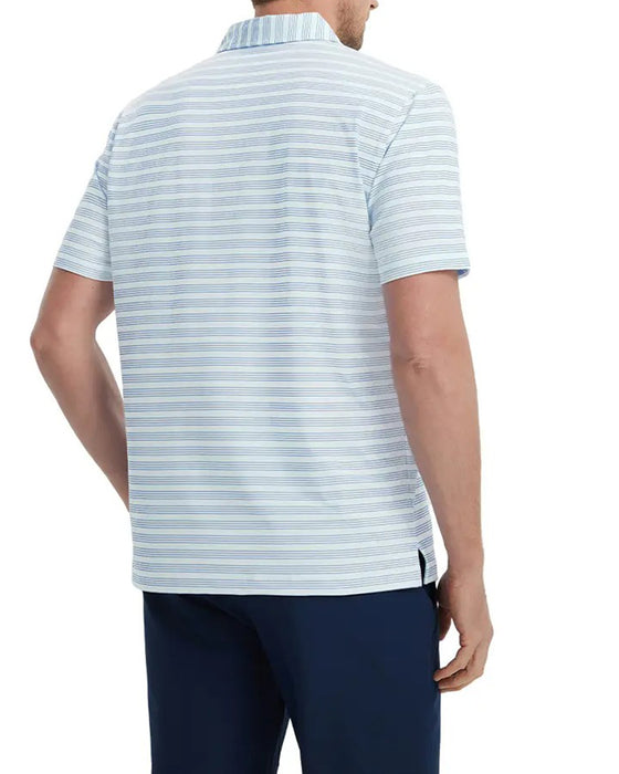 T-Skjorte Krager Blå Og Hvit Fin Stripe