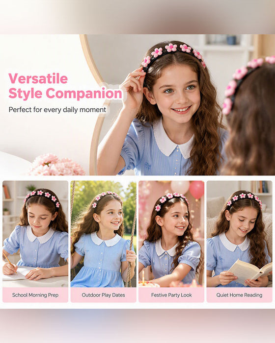 🌺Jentes Søte Prinsesse Frisyre Hårnål🌺