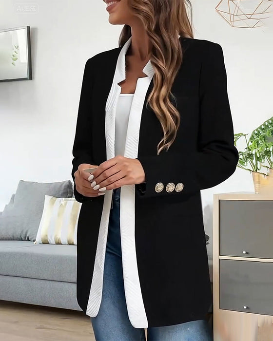 Kåpe Moteriktig Kontrastfarge