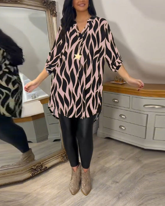 Kvinners uformelle allsidige bluser