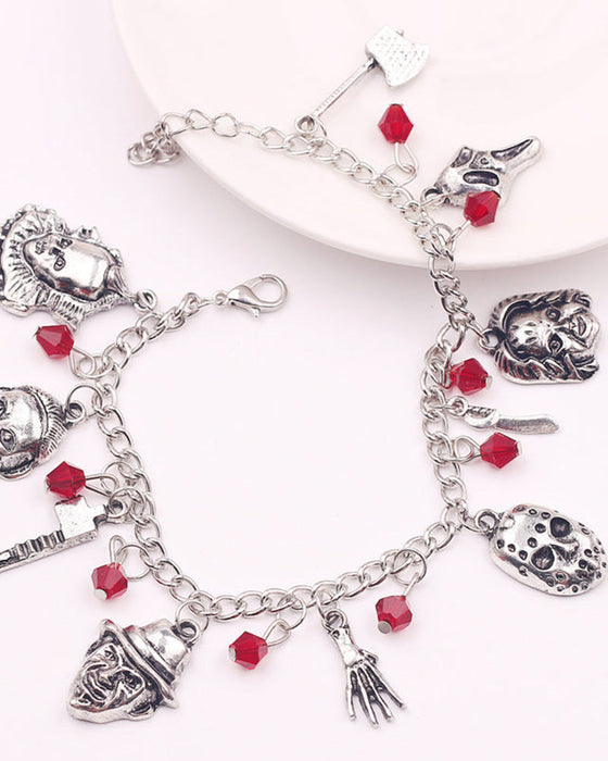 Halloween jason maske armbånd